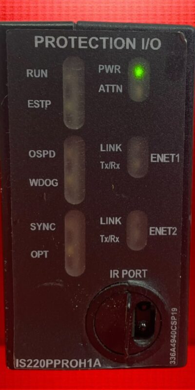 GE Mark VI IS220PPROH1A Rev C Protection I/O Module - Tested OEM