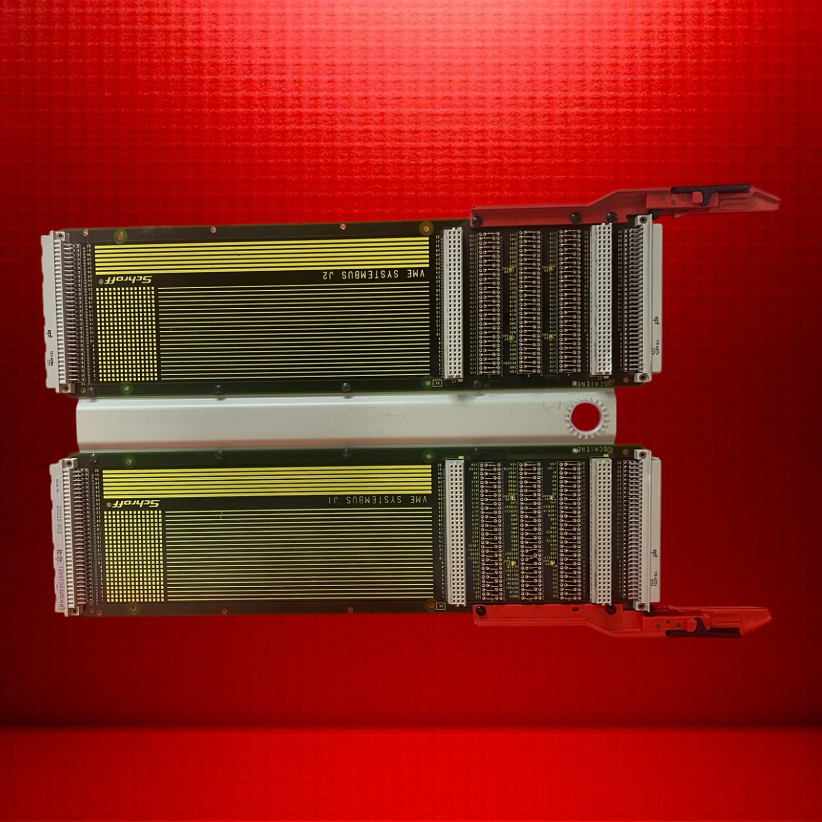 Schroff 23022-002A VME Backplane PCB Board J1 J2 System Bus