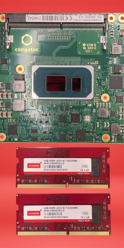 Congatec COM Express CPU Module 8GB DDR4 2400 RAM for Intel CPU 050310 A.3