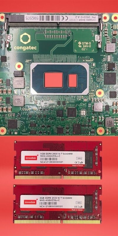 Congatec COM Express CPU Module 8GB DDR4 2400 RAM for Intel CPU 050310 A.2