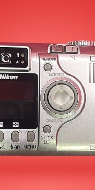 Nikon Coolpix 4300 Digital Camera 4MP Silver w/ Charger & Extra Battery