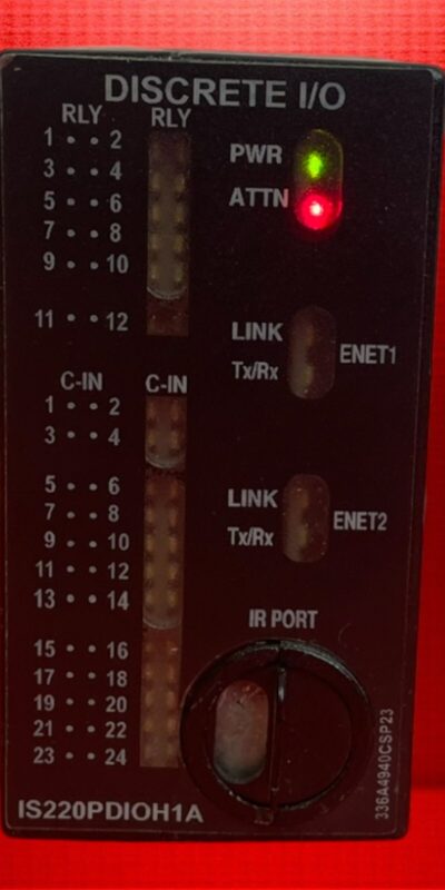 GE Mark VIe IS220PDIAH1A Rev D Analog / Discrete I/O Module PLC OEM Authentic