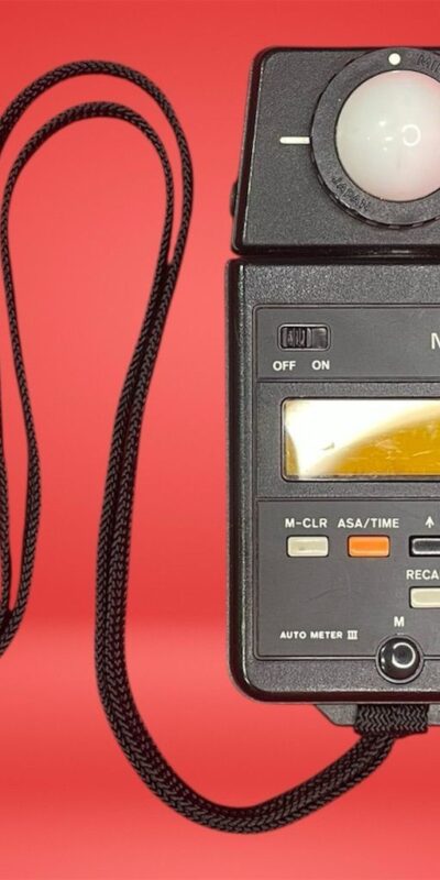 Minolta Auto Meter III Light Meter Digital Display Ambient Light