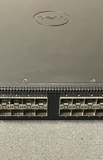 Dell N3024F PowerConnect 24-Port SFP L3 Managed Switch 1x PSU 41VC3