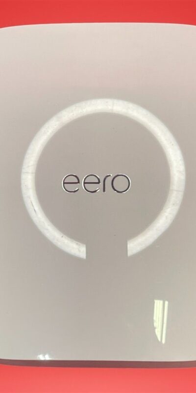 Eero Pro 6 K010001 Tri-band WiFi 6 Mesh Wireless Router with Power Cord