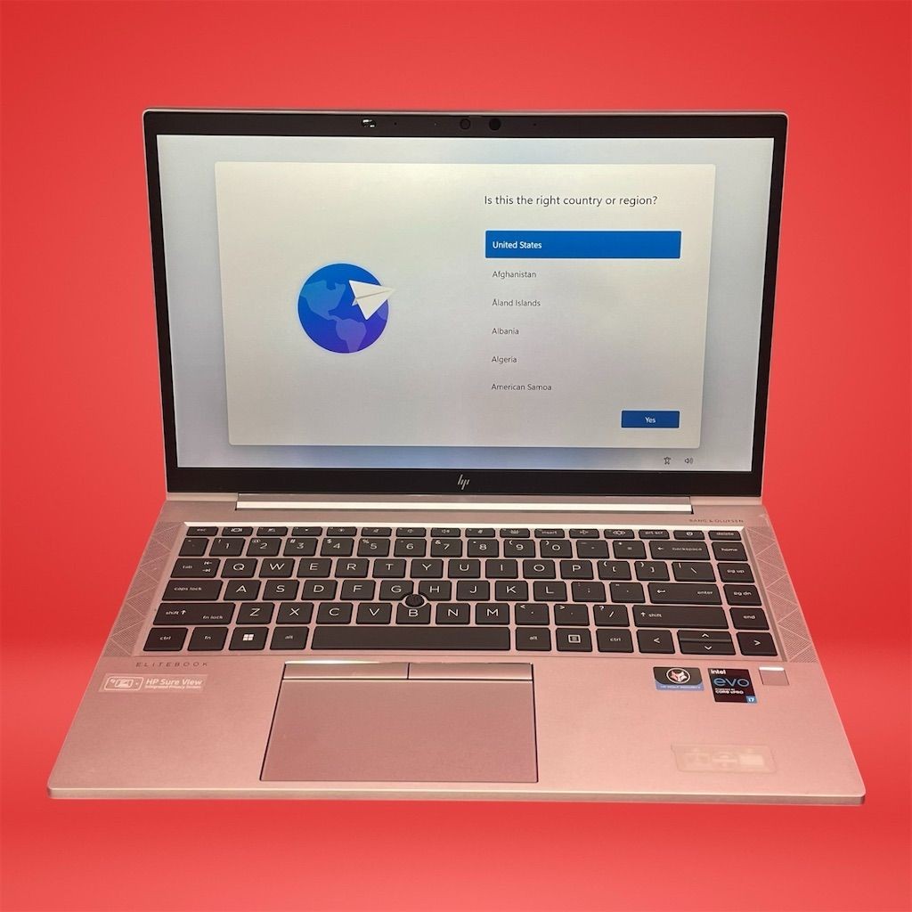 HP EliteBook 840 G8 14" Intel Core i7-1185G7 16GB RAM 256GB SSD Win 11 Pro