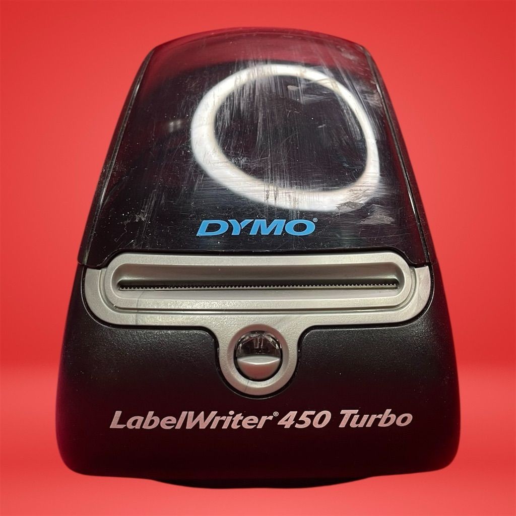 DYMO LabelWriter 450 Turbo Thermal Label Printer USB Black & White 1750283