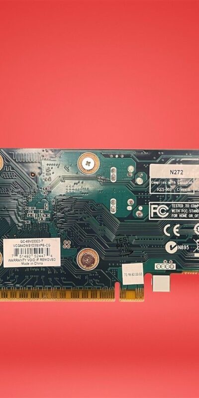 PNY GeForce 8400 GS 1GB DDR3 PCIe 2.0 Graphics Card DVI Port 206938