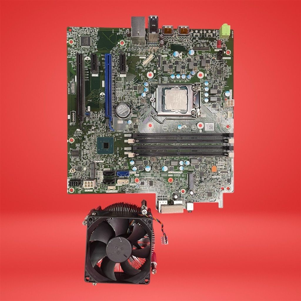 Dell OptiPlex 5060 MT Motherboard with Intel i7-8700 CPU & Cooler J8G6F