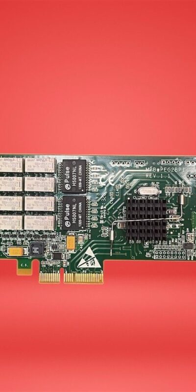 Silicom PEG2BPI-SD-RoHS Dual Port 1GB RJ-45 Network Adapter Full Height