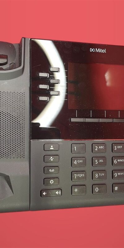 Mitel 6920 IP Phone VoIP System with HD Voice Ethernet RJ-45