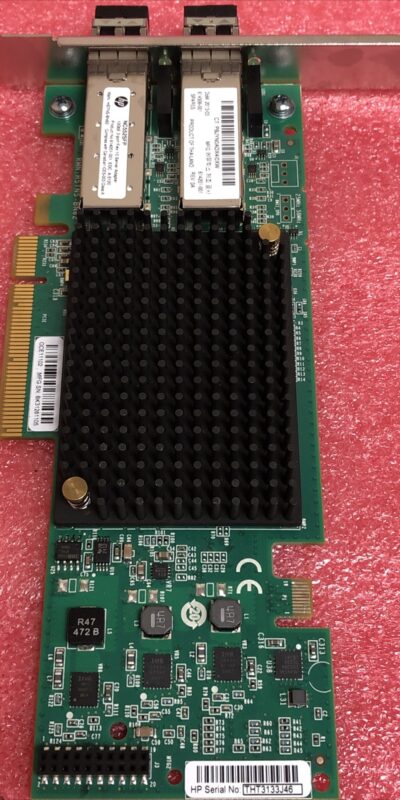 HP NC552SFP 10GbE Dual-Port SFP+ PCIe Network Adapter 614201-001