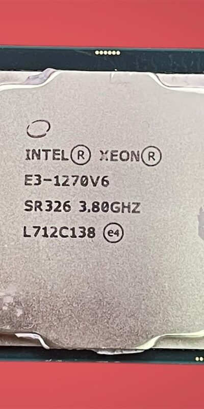 Intel Xeon E3-1270 V6 Quad-Core 3.80GHz Processor LGA 1151