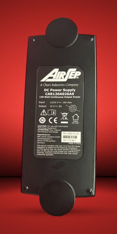 AirSep CAR120A026AS 12V DC Car Charger Power Supply Adapter 100515-03 New