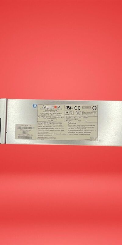 Supermicro Ablecom SP400-1R 400W Redundant Power Supply Module 1U