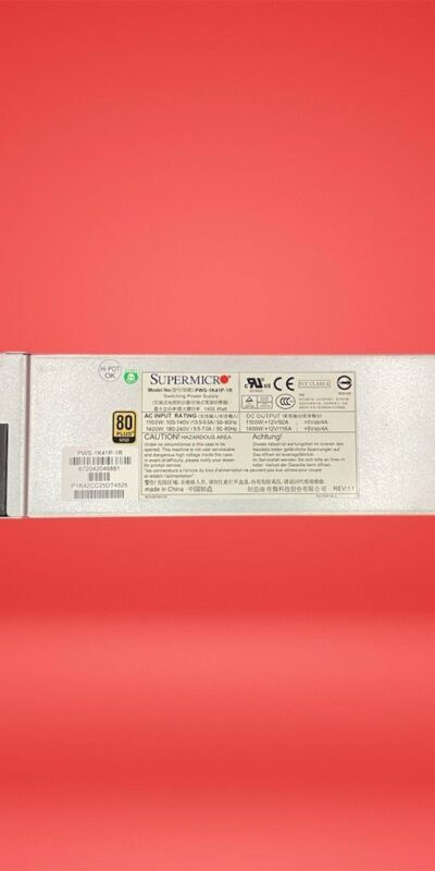 Supermicro PWS-1K41P-1R 1400W Server Power Supply