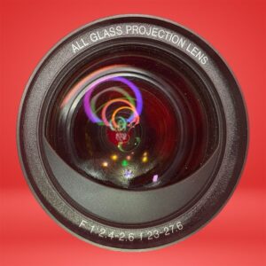 Used Toshiba Projector Zoom Lens (F:2.4-2.6, 23-27.6mm) - Fits TDP-TW355