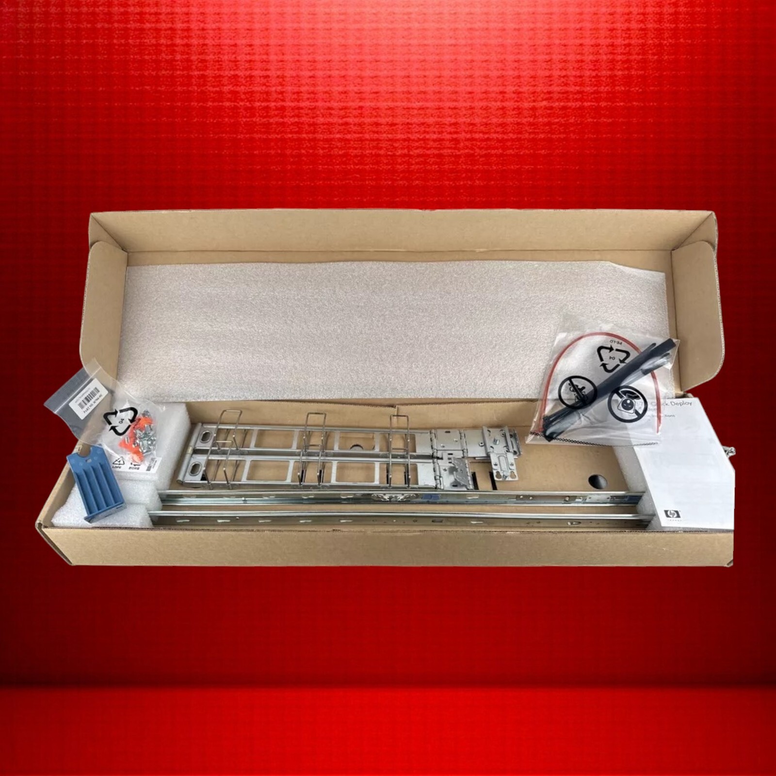 HP 374503-001 Quick Deploy Rail Kit 3-7U Rack Mount Rails NEW