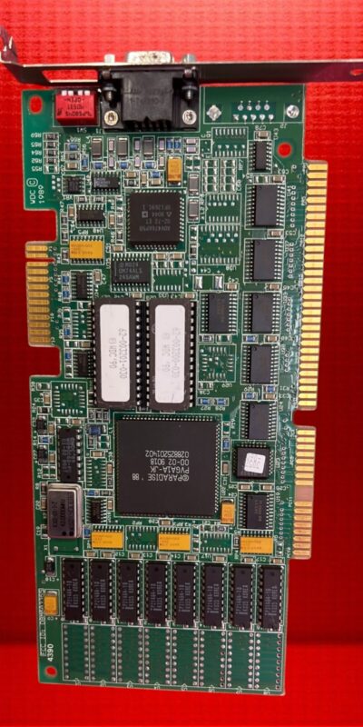 Vintage WDC VGA ISA Graphics Card 8/16-Bit 1989 DBM603365 Rev X3