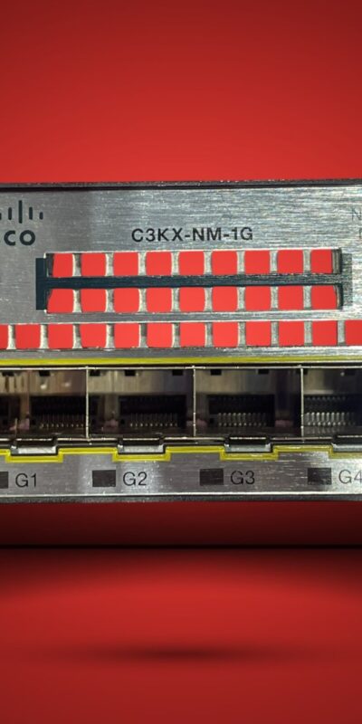 Cisco C3KX-NM-1G 4-Port SFP Gigabit Network Module for 3750X/3560X