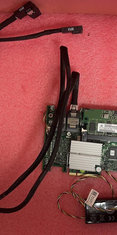 Dell PERC H700 512MB RAID Controller Card + SAS Cables 0R374M