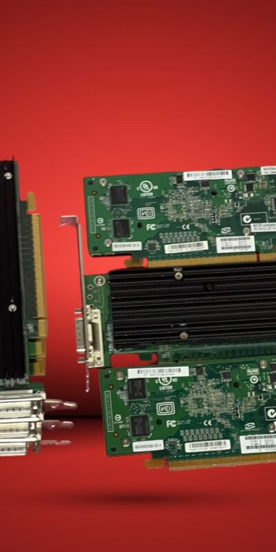 6x HP NVIDIA Quadro NVS 290 256MB DDR2 PCIe Low-Profile Video Cards 454319-001