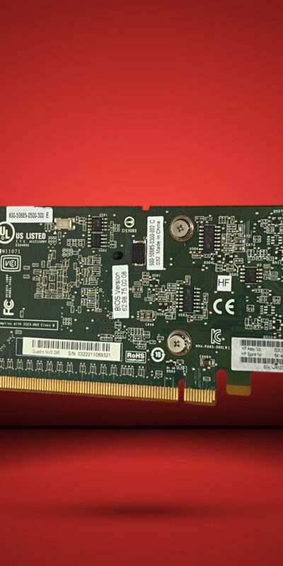 Lot 3x HP NVIDIA Quadro NVS 295 256MB PCIe x16 Low Profile Video Cards