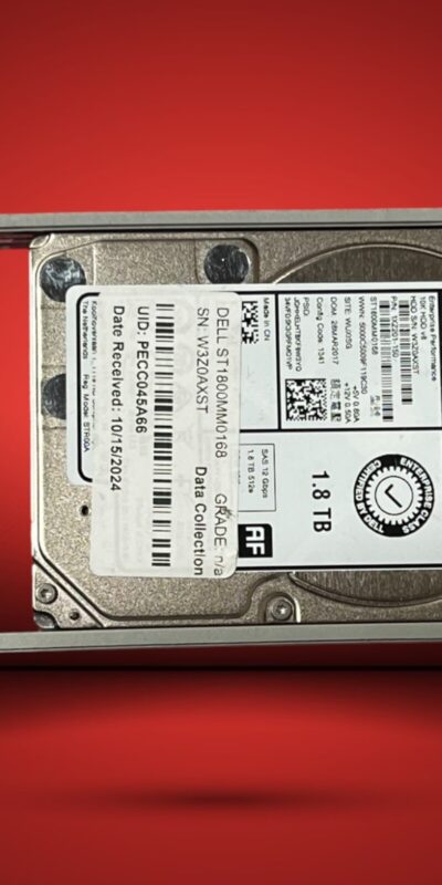 Dell 1.8TB SAS 12Gbps SFF 2.5" Hard Drive VJ7CD ST1800MM0168 10K RPM