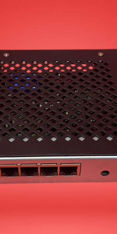 Industrial 4-Port Gigabit Ethernet DIN-Rail Switch w/ USB Console Unmanaged