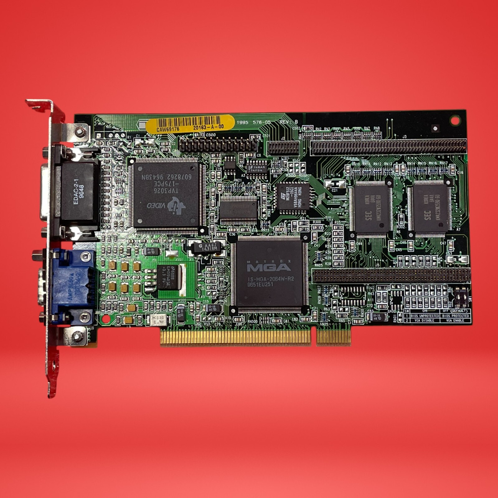 HP PCI Network Interface Card 5064-0240 10/100 Controller Adapter