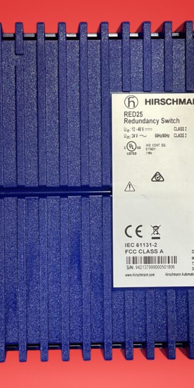 Hirschmann RED25 Industrial Fast Ethernet Redundancy Switch DIN-Rail