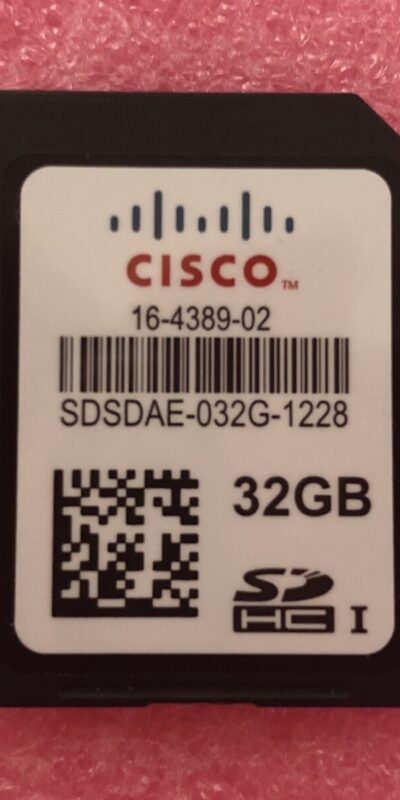 Genuine Cisco 32GB Flash Memory Card 16-4389-02 SDSDAE-032G-1228 OEM