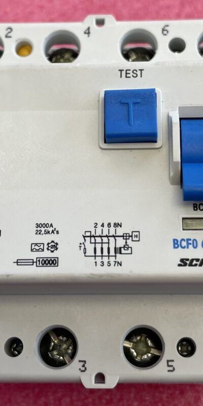 Schrack RCCB BC056130 4P 63A 300mA Type A Residual Current Circuit Breaker