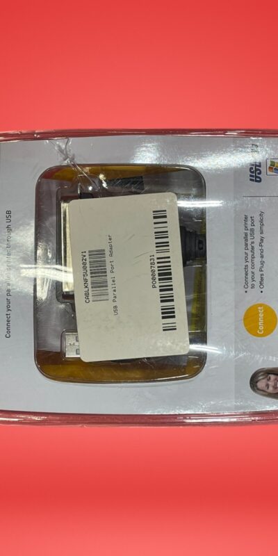 Belkin USB to Parallel Printer Adapter Cable F5U002v1 with Software New/Sealed