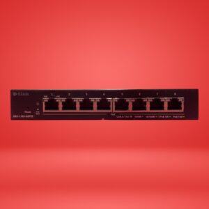 D-Link DGS-1100-08PV2 8-Port Gigabit Smart Managed Ethernet Switch Fanless