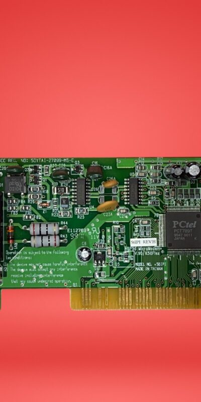 PCTel HSP56 56K PCI Voice/Fax/Data Modem Card 56IPI + Drivers