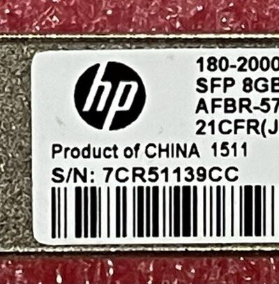 Lot Of 35x 657883-001 HP 8Gbps 8GBase-SW LC Connector SFP Transceiver Module