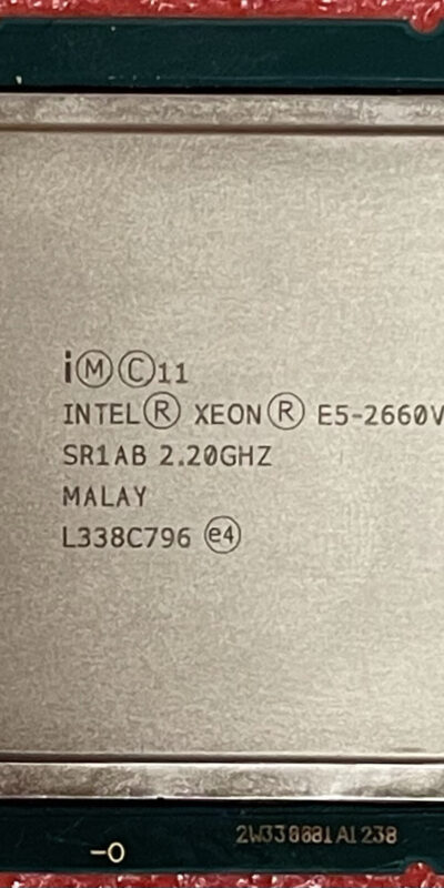 Intel Xeon E5-2660 v2 SR1A8 10C/20T 2.20 GHz 25 MB L3 Ivy Bridge CPU