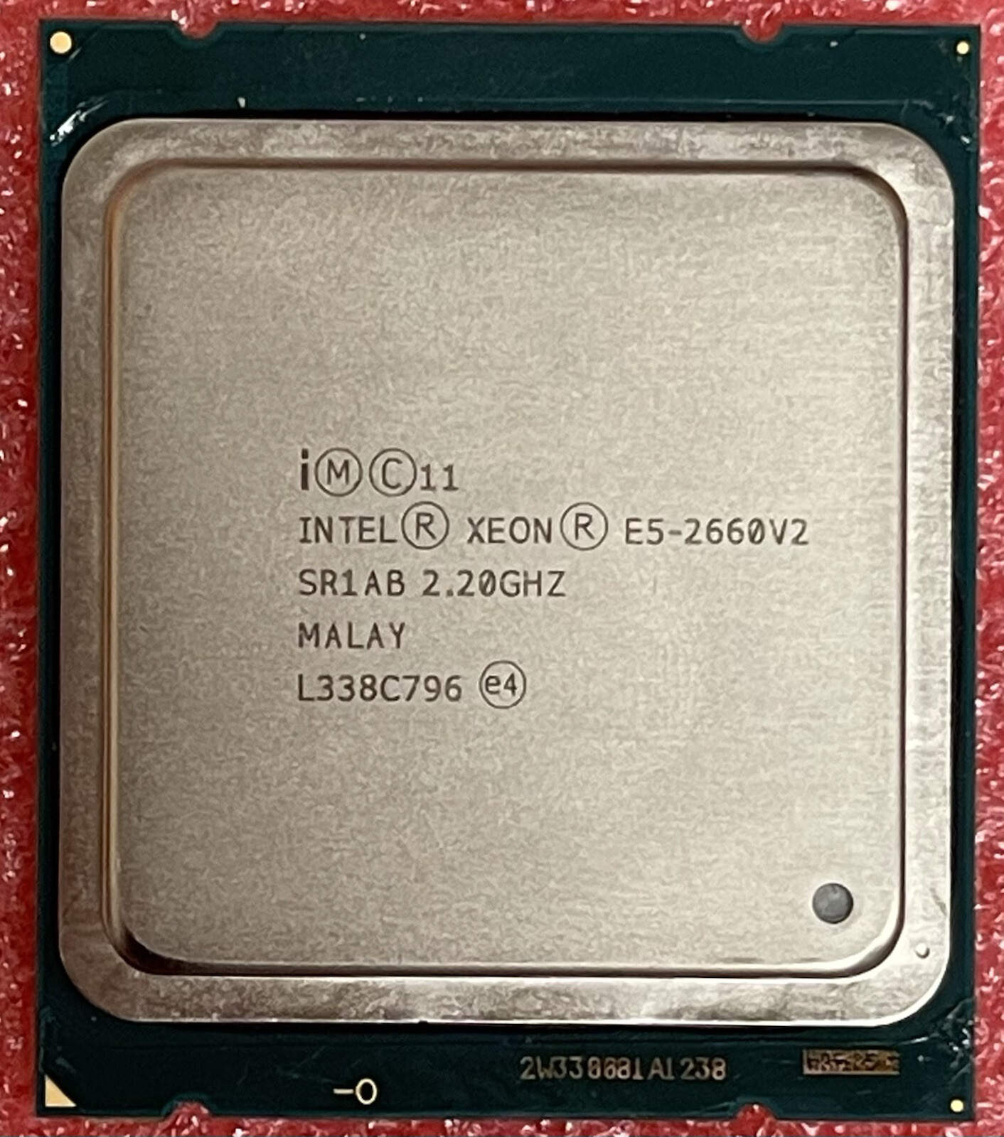 Intel Xeon E5-2660 v2 SR1A8 10C/20T 2.20 GHz 25 MB L3 Ivy Bridge CPU