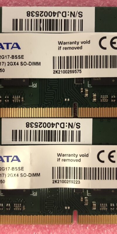 ADATA 4GB (2x2GB) DDR4-2400 PC4-19200 SODIMM 1.2V Laptop RAM Kit