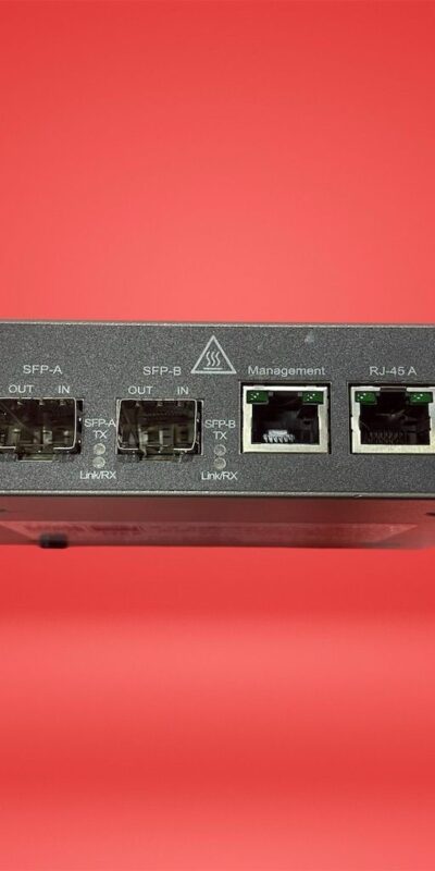 Overture Networks ISG24 Rev B Gigabit Fiber Carrier Ethernet Switch Router 1U