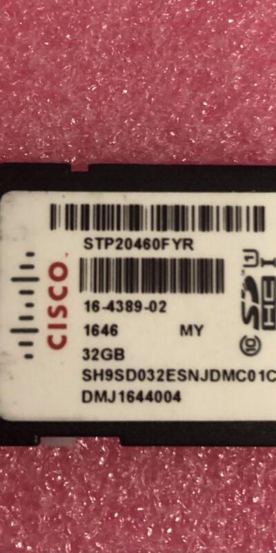 Cisco 32GB SD Flash Memory Card 16-4389-02 SDSDAE-032G-1228