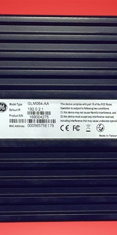 GE Fanuc GLM064-AA Industrial Ethernet Switch 10-Port DIN Rail Managed