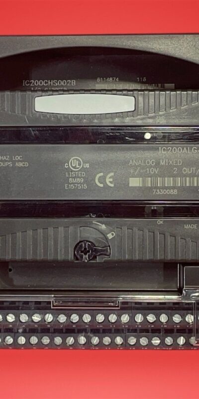 GE Fanuc VersaMax IC200ALG630 Analog Input Module 8-Ch 16-Bit