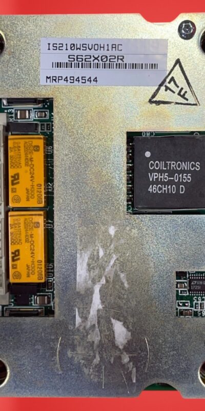 GE IS210WSVOH1A / IS200WSVOH1AC Mark VI Servo Driver Board - Tested