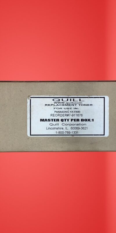 PANASONIC Replacement Fax Toner Cartridge BLACK For model KXFA83