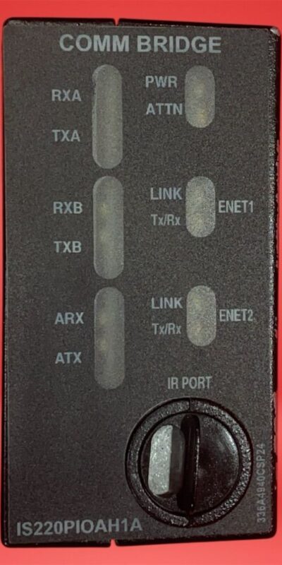 GE Mark VIe IS220PIOAH1A Bridge Communication Module Turbine Control