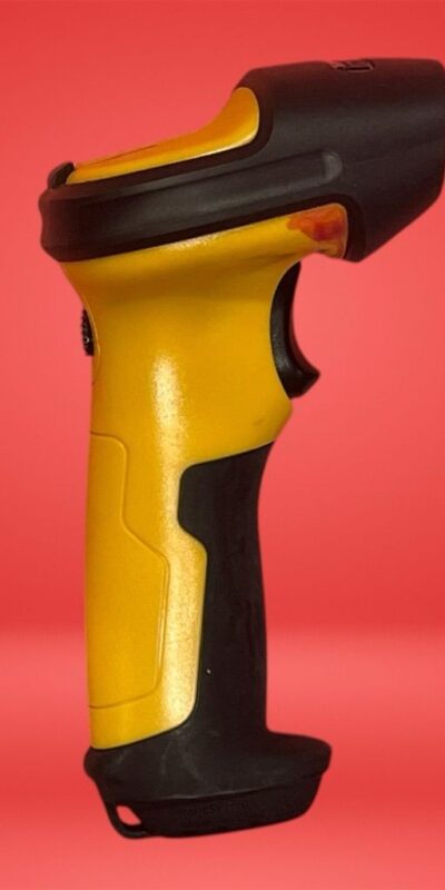 Inateck P6 Wireless 1D Barcode Scanner Handheld USB Receiver POS Yellow/Black