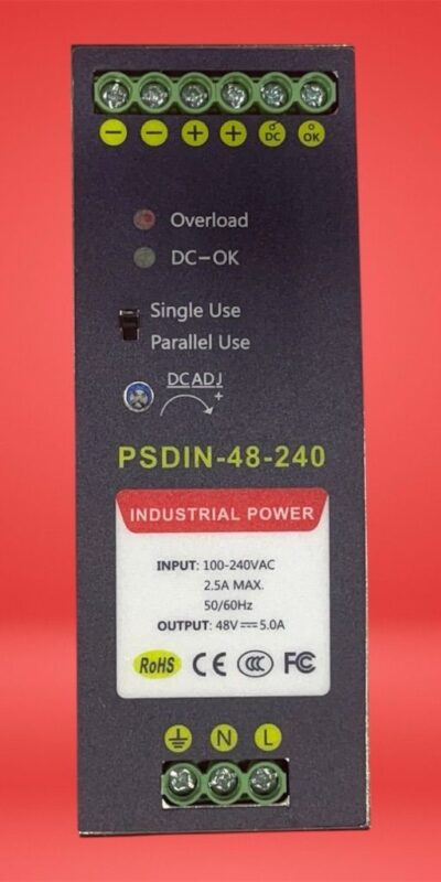 Tycon 48V 5A 240W DIN Rail Industrial Switching Power Supply PSU RoHS