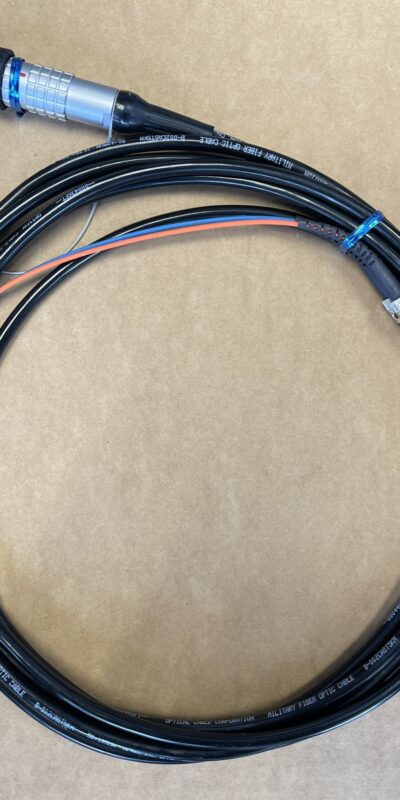 NEW 15FT Lemo 2-Strand MultiMode Tactical 1x FGG.3k 2x FC Connector Breakout